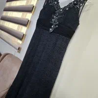 پیراهن مجلسی طرح گیپور شاین