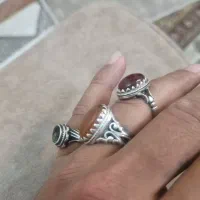 تعدادی انگشترنقره|جواهرات|قم, گلزار|دیوار