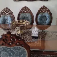 مبلمان استیل ۹ نفره وناهار خوری ۸ نفره