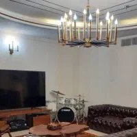 لوستر ۱۰۲ شاخه طلایی مشکی|لوستر و چراغ آویز|تهران, فرمانیه|دیوار