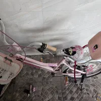 دوچرخه دخترانه سایز ۲۰ به همراه یه جفت کمکی|دوچرخه، اسکیت، اسکوتر|میانه, |دیوار