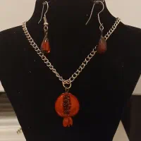 گردنبند و گوشواره ست