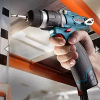 دریل پیچگوشتی شارژی 12 ولت نیم تنه فلزی رونیکس