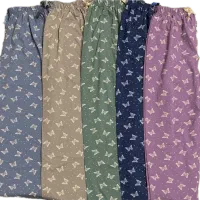 شلوار خانگی زنانه و دخترانه جنس پنبه