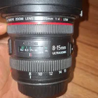 لنز ۸-۱۵ کانن