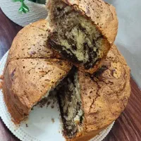 غذای خانگی سالم و کیک کافیشاپی