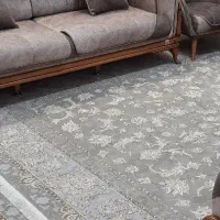 فروش دو عدد قالی ۱۲ متری ۱۲۰۰ شانه تراکم بالا|فرش|آباده, |دیوار