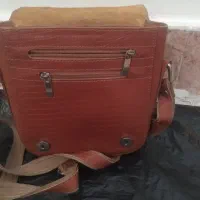کیف چرم صدرصد طبیعی در حد نو|کیف، کفش، کمربند|پرند, فاز ۲|دیوار