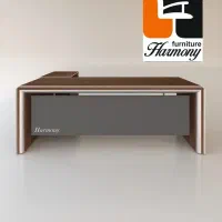 میز مدیریت/ مدل لارین/کانتر اداری/میز کارمندی