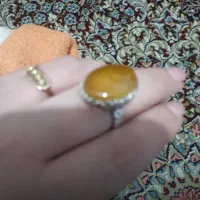 انگشتر رکار نقره ش ف شمس زیبا