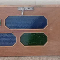 درب چوبی دو لنگه