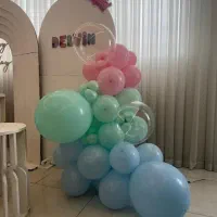 بادکنک آرایی تولد آماده