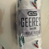 ملافه کشدوزی یک نفره و رو بالشتی (نخ پنبه)(نو)