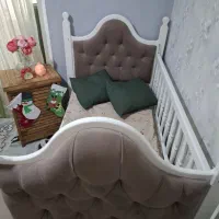 تخت زیبا و لاکچری و ارزان نوزاد به همراه خوشخواب