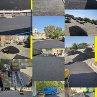 آسفالت و زیرسازی و اجازه غلطک