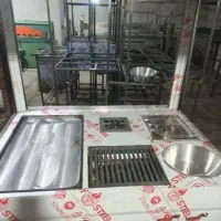 فر ساندویچ و ذرت مکزیکی و فر پیتزا صندوقی و ریلی