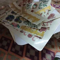 سفال خام رنگ اکرولیک و ترانسفر و آینه|صنایع دستی و سایر لوازم تزئینی|قم, شاه ابراهیم|دیوار