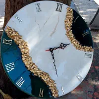 ساعت دیواری رزینی