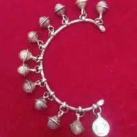 خلخال پابند نقره قاجاری آنتیک قدیمی پا بند عتیقه|جواهرات|تهران, هوانیروز|دیوار