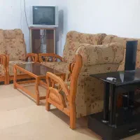 مبلمان ۷ نفره چوب نراد  محکم و سالم