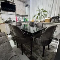 میز غذا خوری ۶نفره|میز و صندلی غذاخوری|کرج, حصارک بالا|دیوار
