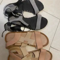 صندل صورتی و مشکی|کیف، کفش، کمربند|تهران, پاسداران|دیوار