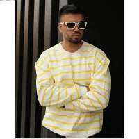 دورس راه راه در دو رنگ آبی و زرد