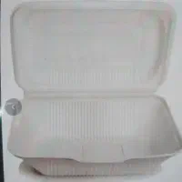 ظرف گیاهی درب دار تک پُرس (بسته ۱۰۰ تایی)
