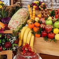 تزئینات یلدای عروس خانمها