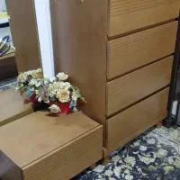 سرویس خواب ۵ تیکه  ام دی اف|تخت و سرویس خواب|نوشهر, |دیوار