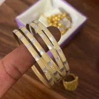 چهار عدد النگو و ست گوی ( نقره )