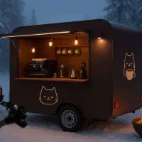 کانکس سیار،کار سیار فست فود چرخدار