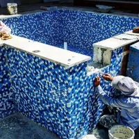 رفع نشتی آب استخرکاشی شده آب بندی جکوزی نوشهر نور