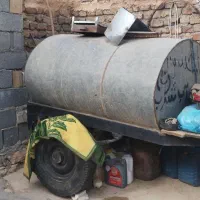 تانکر آب چرخدار گالوانیزه