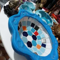 کاسه برگ و حوض ماهی|ماهی|اندیمشک, |دیوار