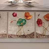 تابلو گل برجسته  بسیار زیبا