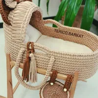 گهواره ،کریر و تخت کنار مادر تریکو|کالسکه و لوازم جانبی|کرمان, |دیوار