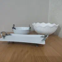 ظرف پذیرایی ۳ عدد در حد نو فروش فوری