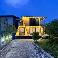 کلبه چوبی دوبلکس دوخوابه