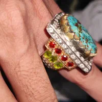 انگشتر کلکسیونی با سیمکارت هم معاوضه دارم|جواهرات|تهران, اسکندری|دیوار