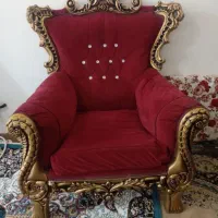 مبل هفت نفره بابوفه ومیزعسلی|مبلمان خانگی و میز عسلی|سراب, |دیوار