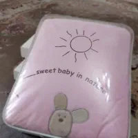 ست رختخواب نوزادی با قنداق فرنگی دخترانه