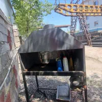 منقل کبابی دارای فن