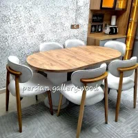 فِرِدِریکا میز غذاخوری مارال باجزئیات اروپایی|میز و صندلی غذاخوری|تهران, ظفر|دیوار