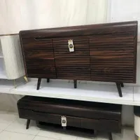 ست کامل مدل رز خطی(جاکفشی ،میزTV ،جلومبلی و کنسول)|بوفه، ویترین، کنسول|اصفهان, جویباره|دیوار