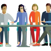 جلسه بحث و مناظره به انگلیسی panel discussion