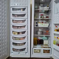 فروش یخچال فریزر دو قلو بدون برفک الکترواستیل|یخچال و فریزر|شاهین‌شهر, خانه کارگر|دیوار