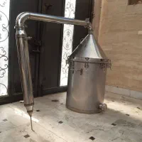 گلابگیر ۱۸۰ لیتری تمام استیل ژاپنی