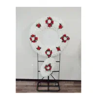 ساخت تاج گل طرح طبیعی|گل مصنوعی|اصفهان, جلفا|دیوار