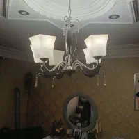 لوستر سقفی 2 عدد در حد نو